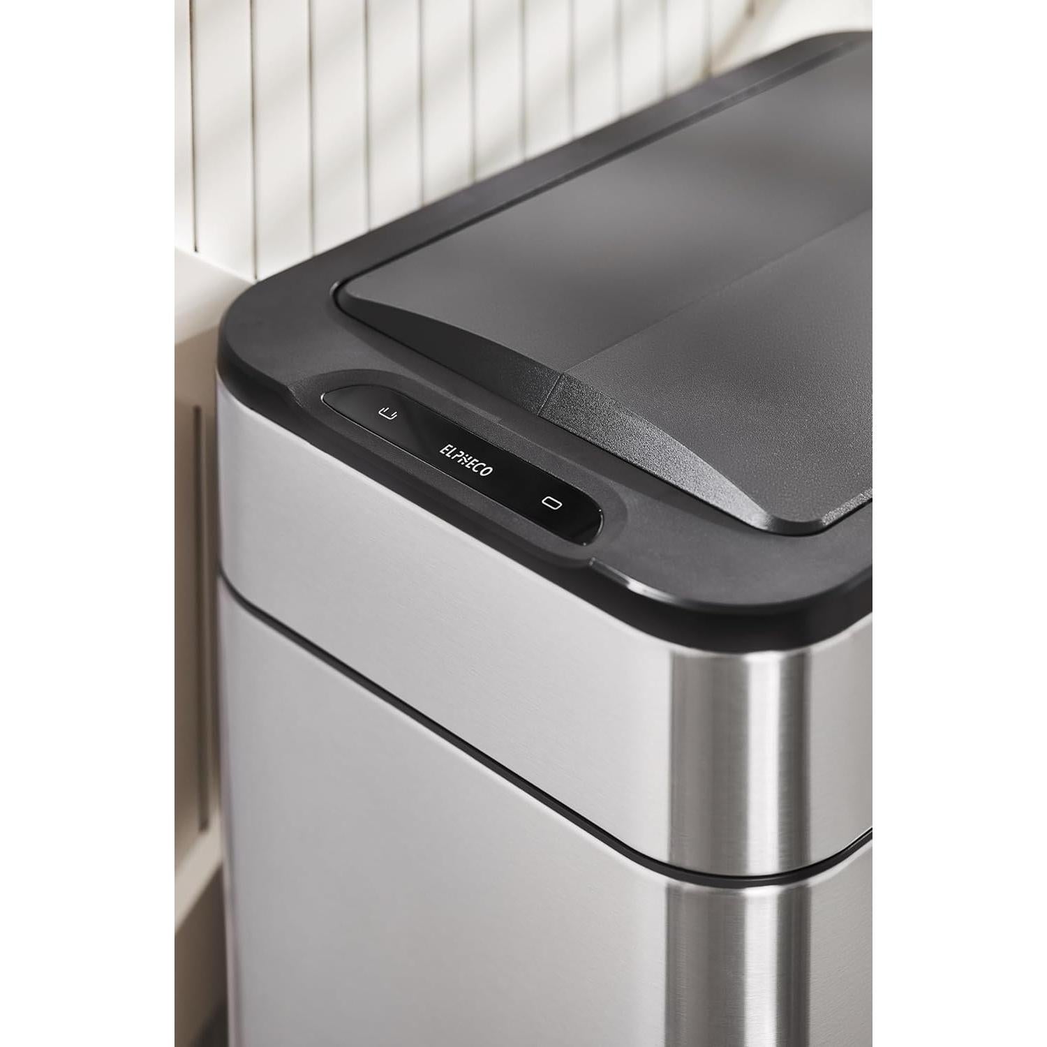 Cubo de Basura Automático ELPHECO 60L con Sensor de Movimiento