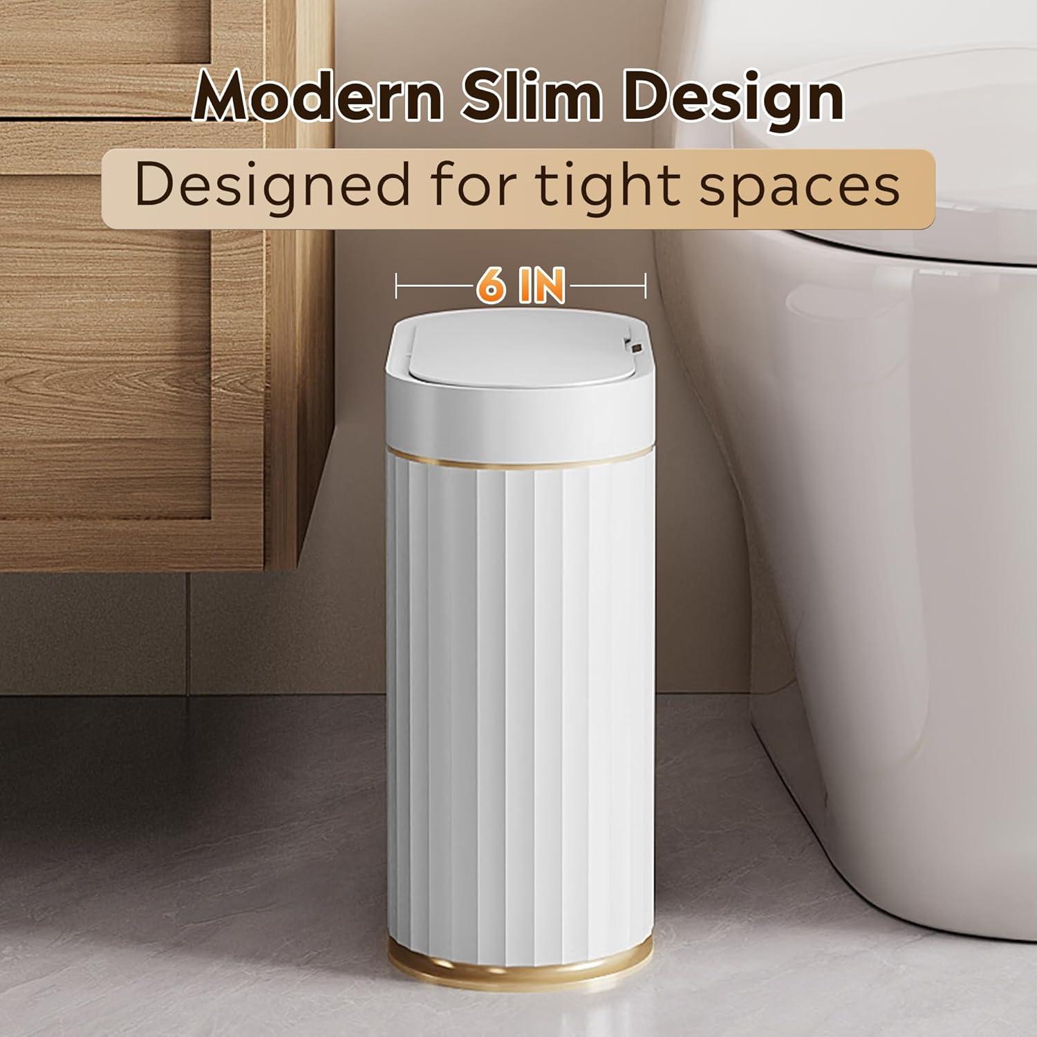 Cubo de Basura Automático WLIVE 9L con Sensor de Movimiento