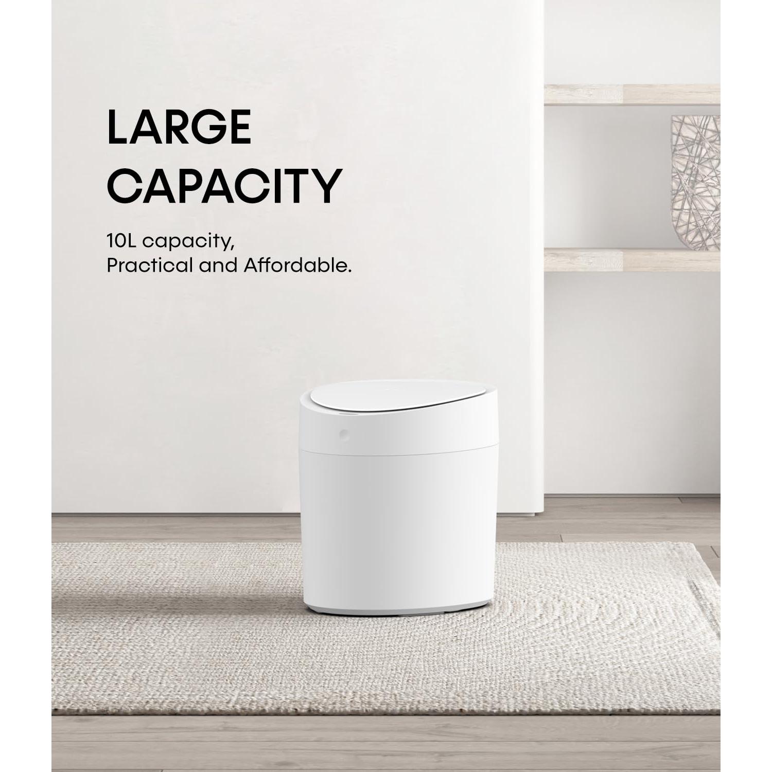 Basurero Inteligente TOWNEW T AIR ONE 9.84L Automático Blanco