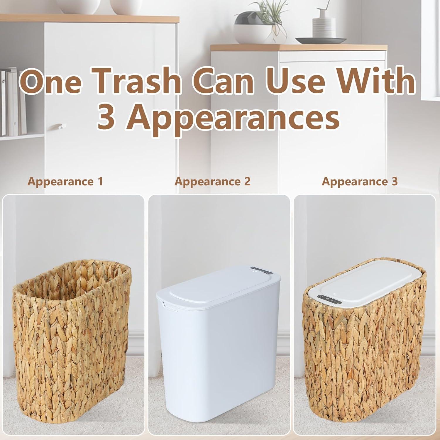 Bote de Basura Automático Trongee 3.5 Galones Estrecho