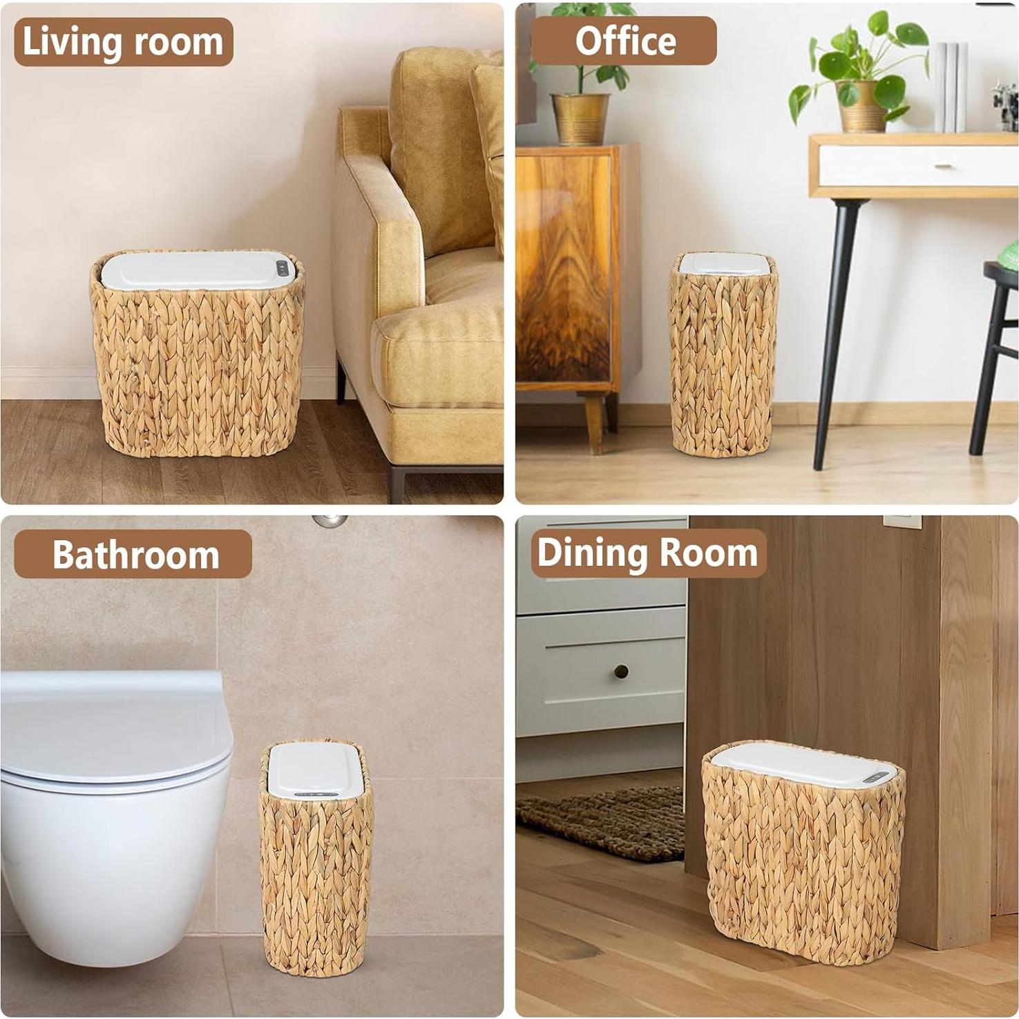 Bote de Basura Automático Trongee 3.5 Galones Estrecho