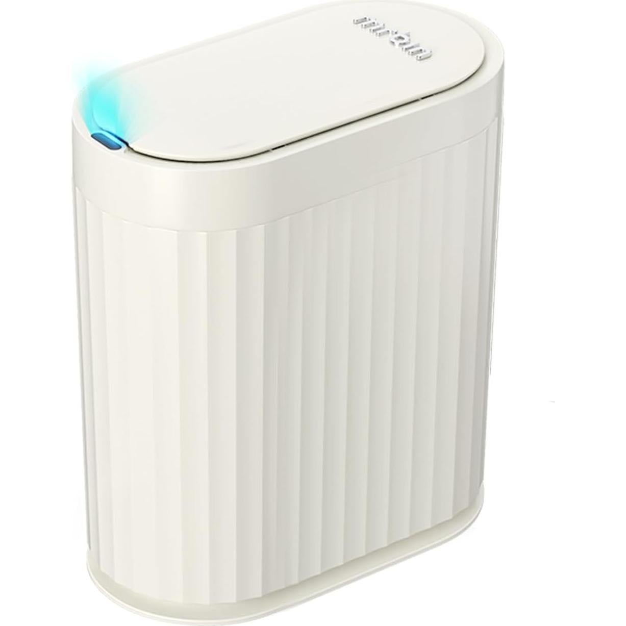 Cubo de Basura Automático MRBIN 2 Galones Blanco Crema