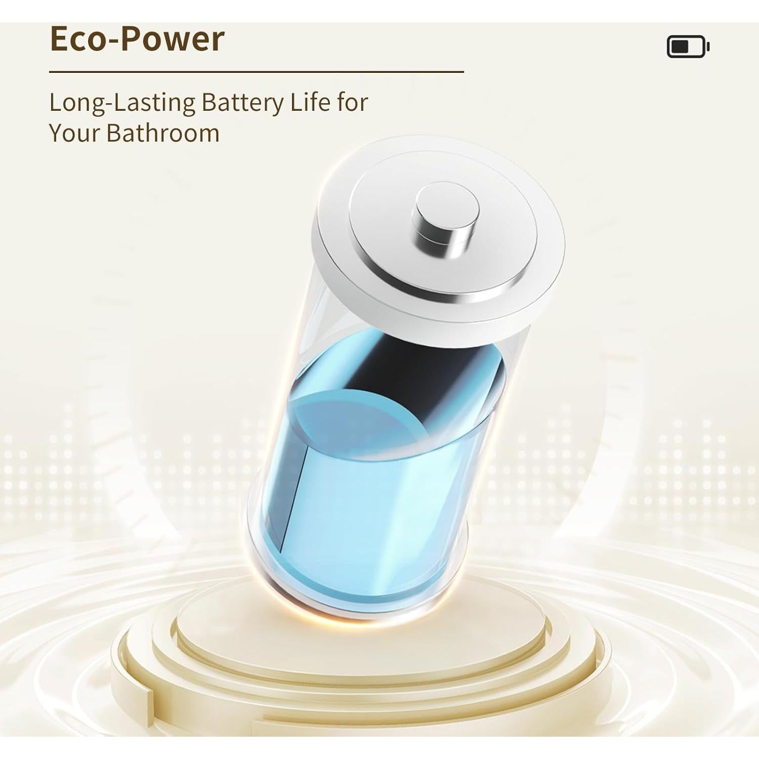 Cubo de Basura Automático MRBIN 2 Galones Blanco Crema