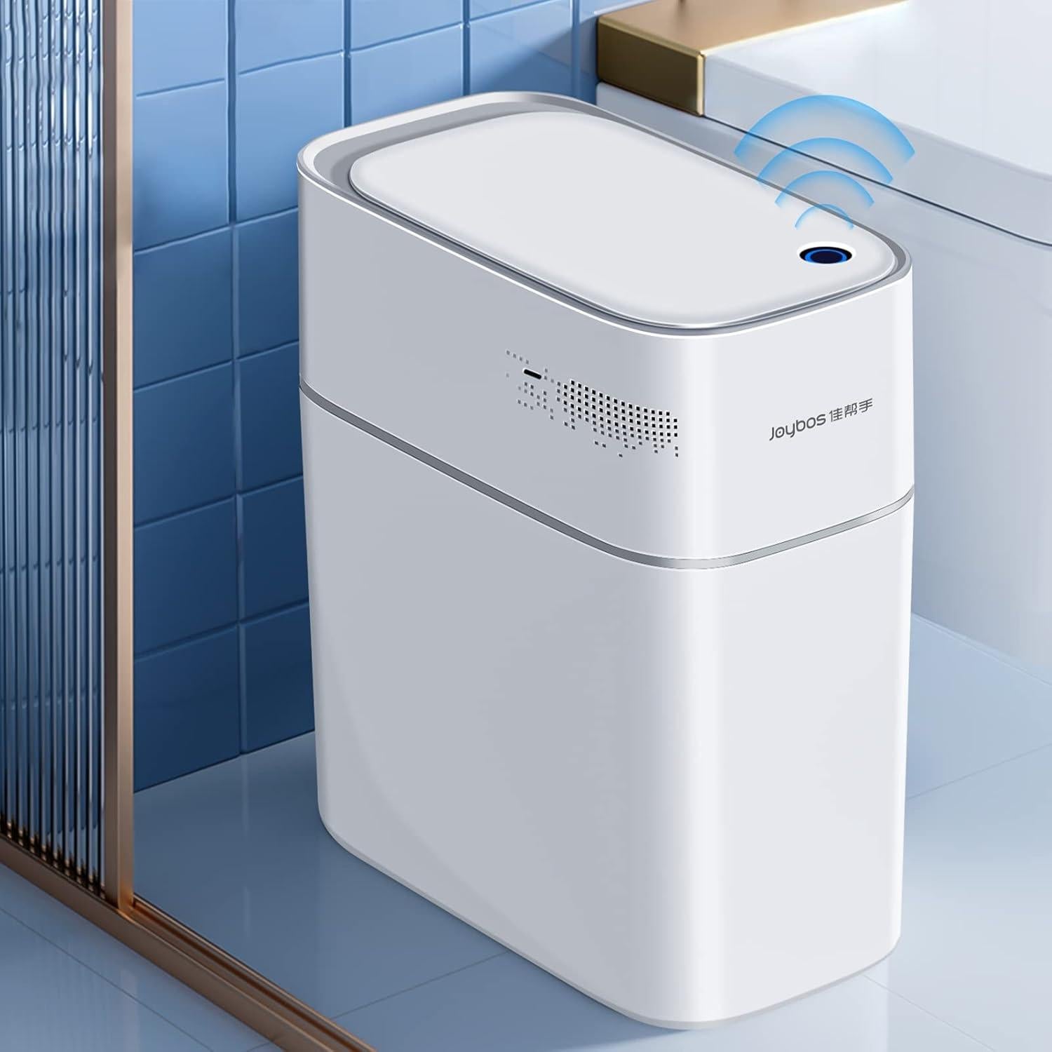 Cubo de Basura Automático MOPUP 13.2L Sensor Movimiento Gris