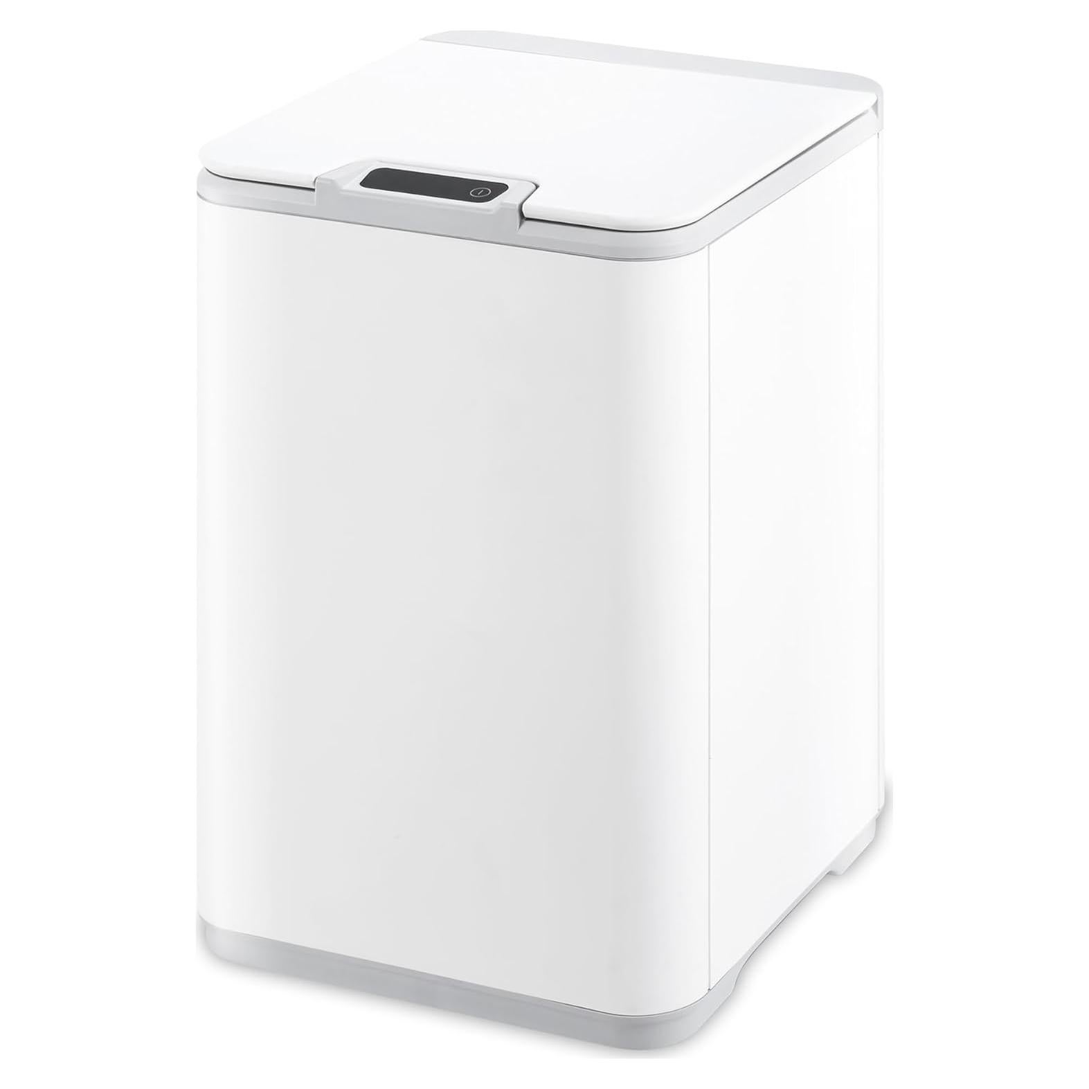 Papelera Sensor de Movimiento Ninestars DZT-10-35 10L Blanca