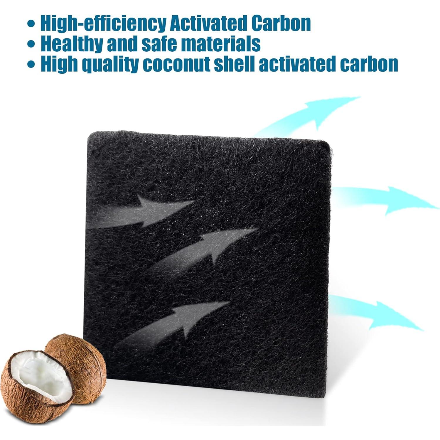 Filtros Absorbentes de Olores ShuRex para Botes EKO - Paquete de 12