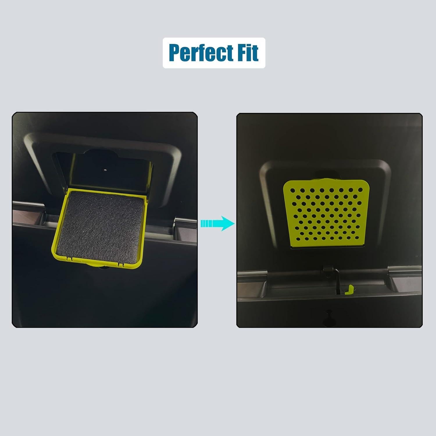 Filtros Absorbentes de Olores ShuRex para Botes EKO - Paquete de 12