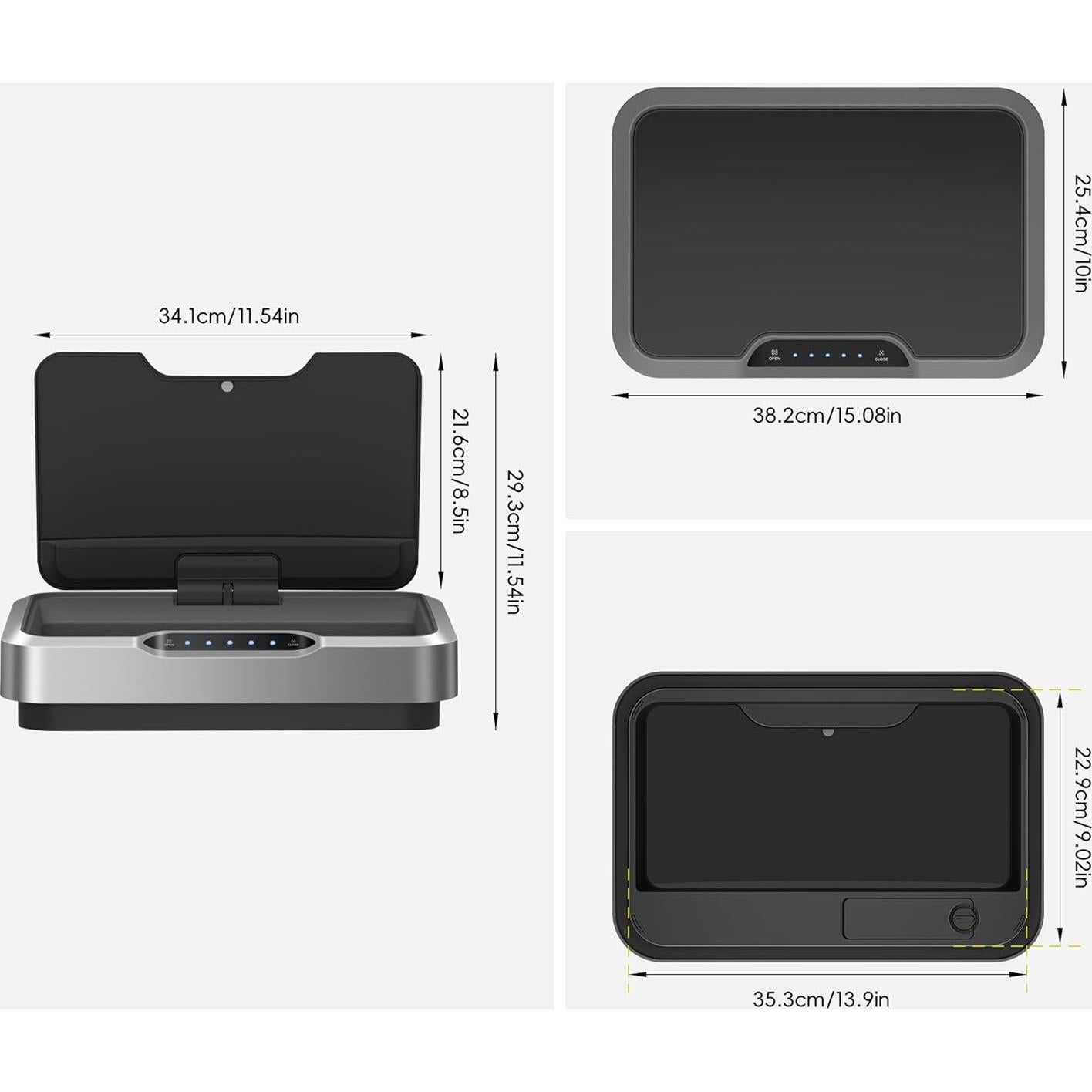 Tapa de Basurero Sensor EKO 13.2 Galones Compatible Mirage-T