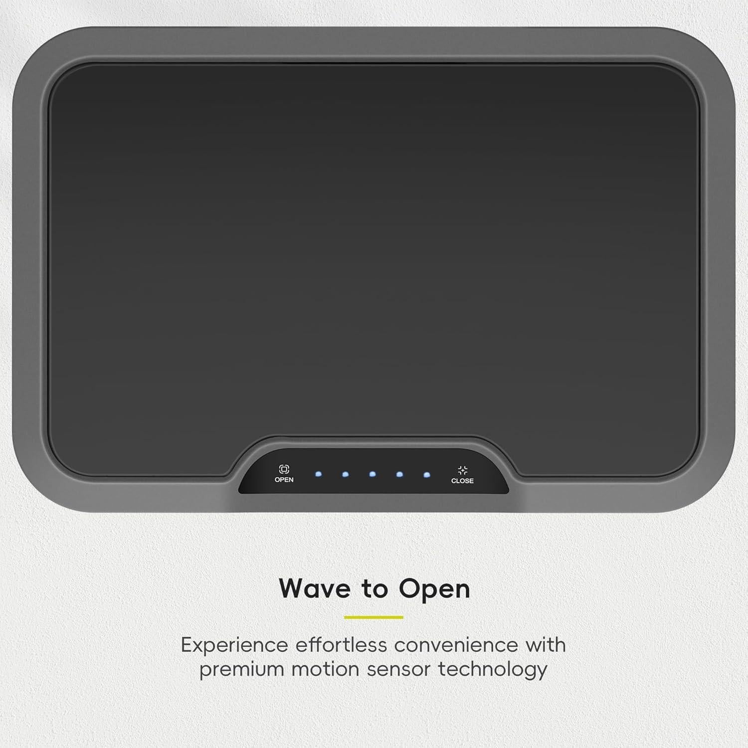 Tapa de Basurero Sensor EKO 13.2 Galones Compatible Mirage-T