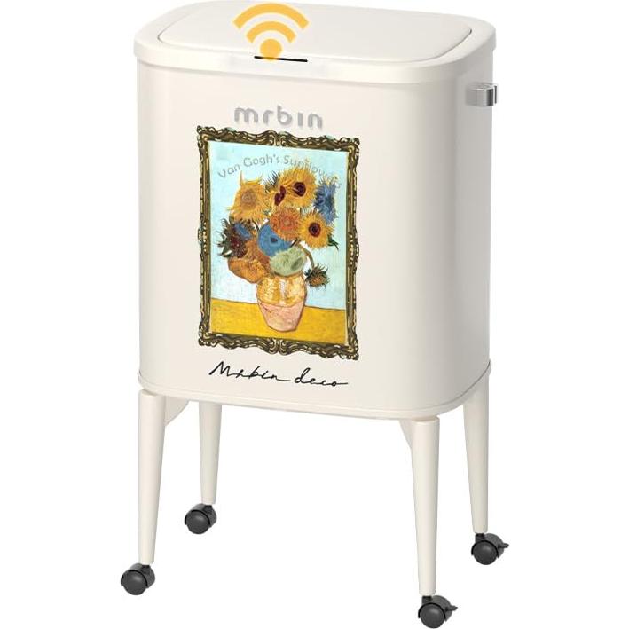 Basurero de Cocina MRBIN 36L con Sensor de Movimiento Girasol