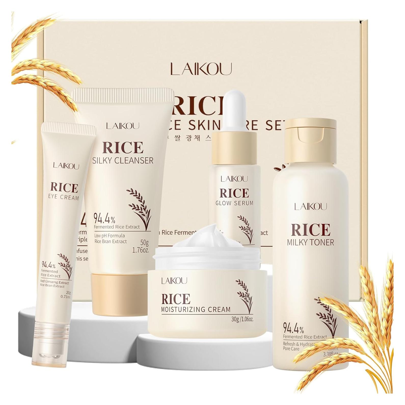 Set de Cuidado de la Piel LAIKOU 5 Piezas Hidratación