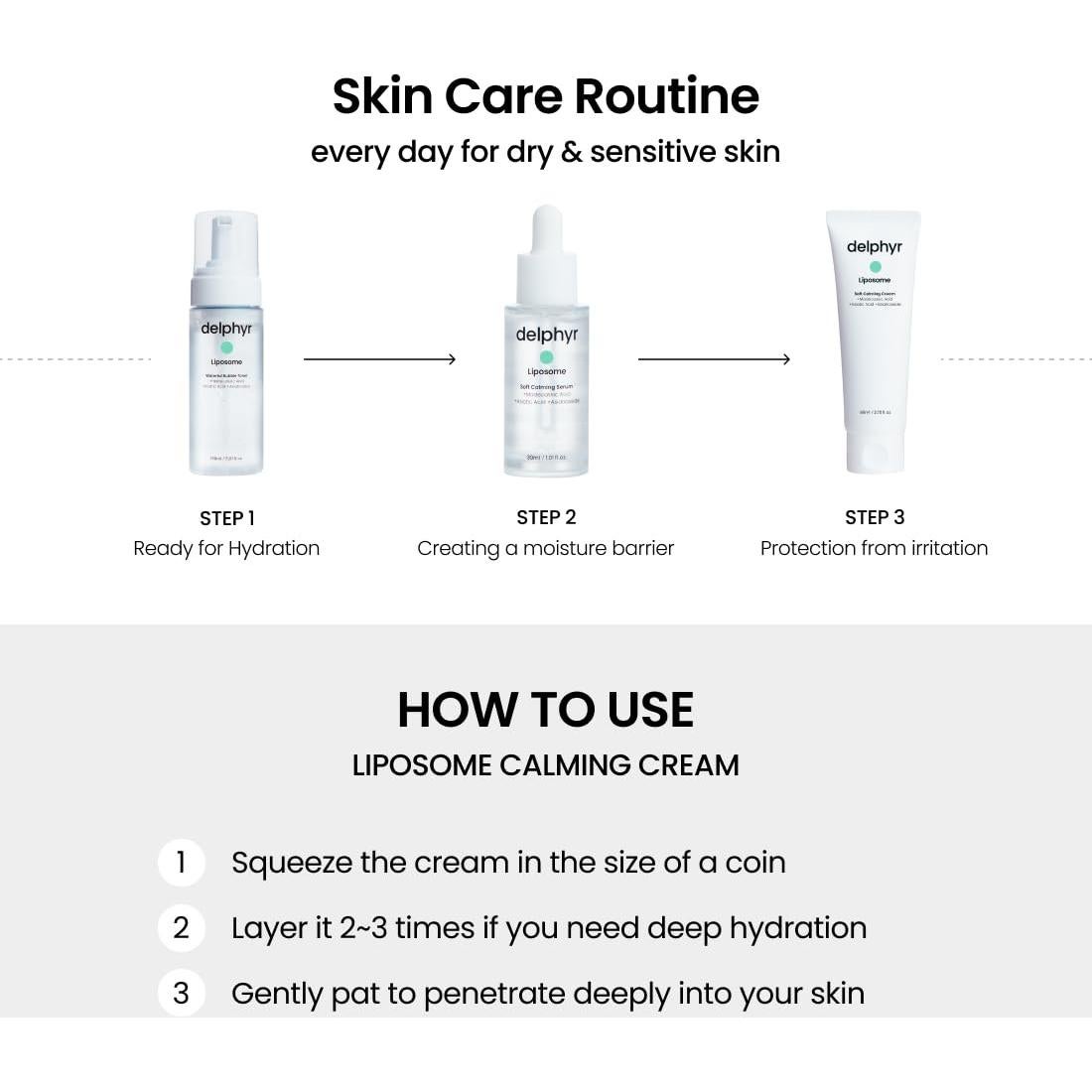 Crema Calmante Hidratante TECA Cosmecca Korea 80ml Piel Sensible