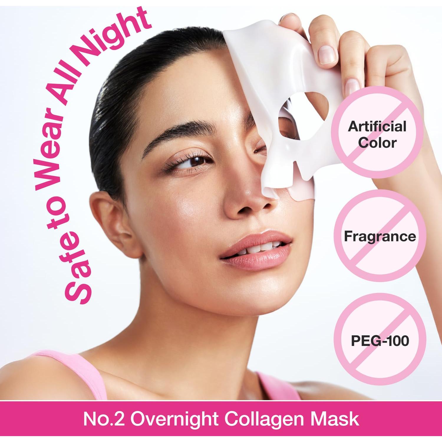 Mascarilla Facial Nocturna Numbuzin No.2 Colágeno PDRN 37g