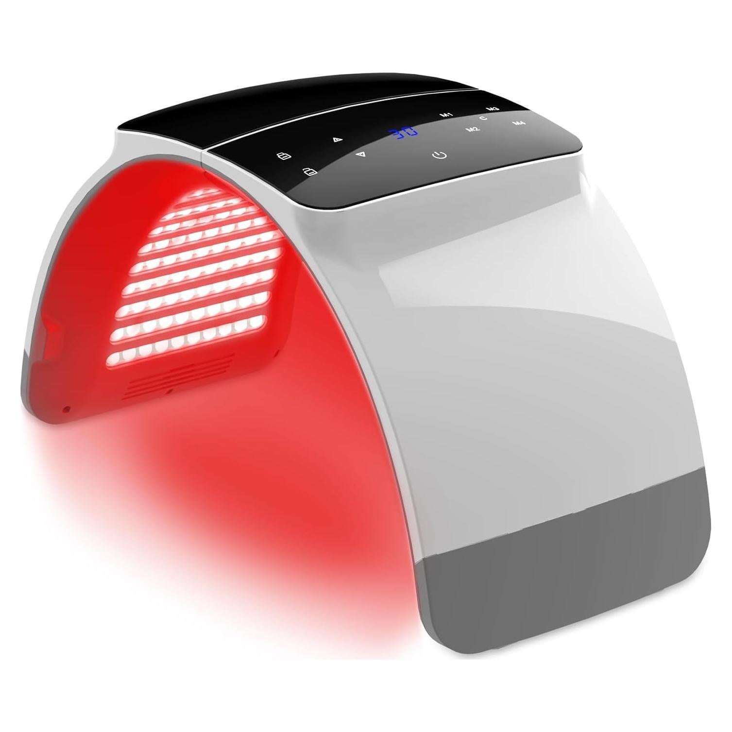 Máscara Facial de Terapia de Luz LED Rupuqira G3 - 4 Modos