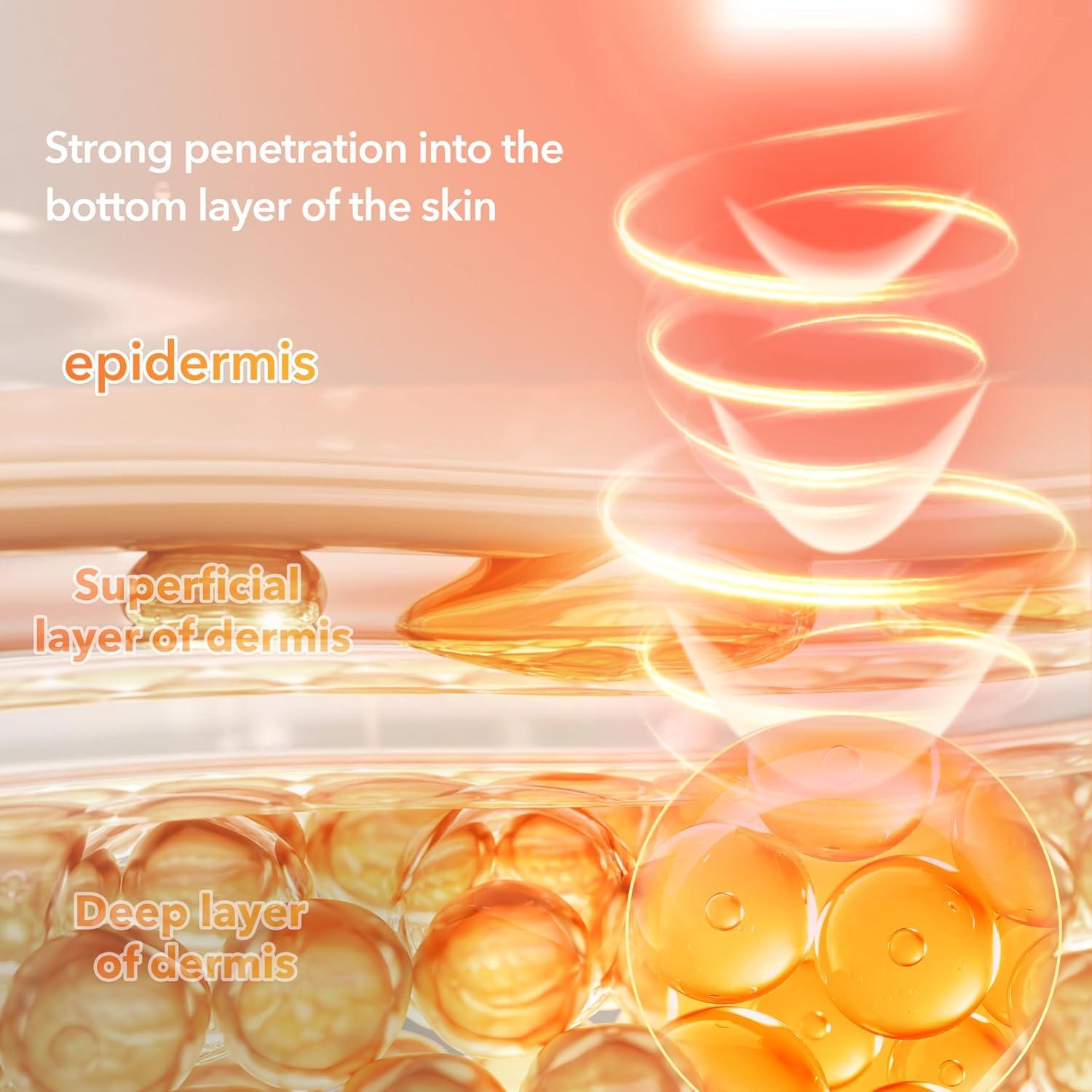 Máscara de Terapia de Luz Roja NEWKEY A38-1 para Antienvejecimiento