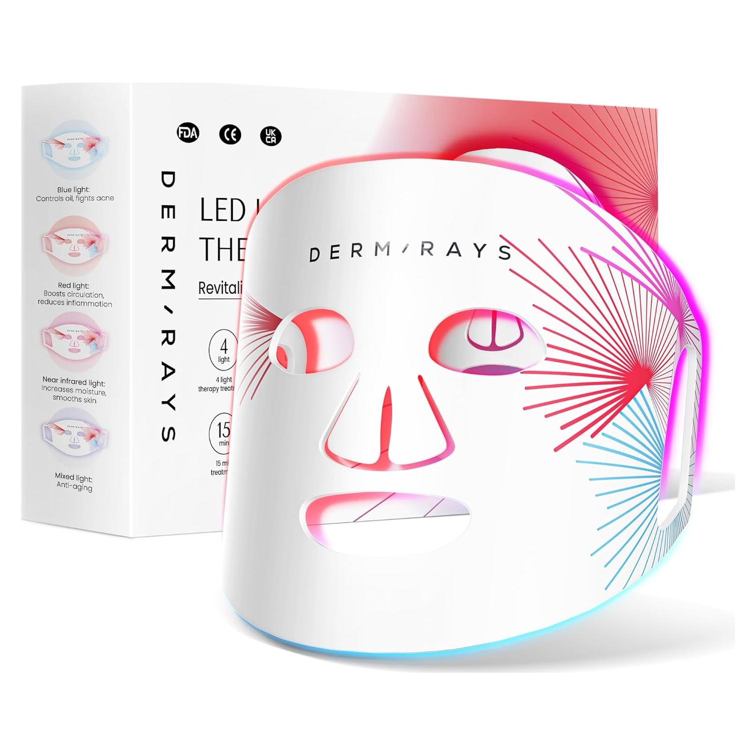 Máscara Facial LED Terapia de Luz 4 Colores - Guangdong Newdermo