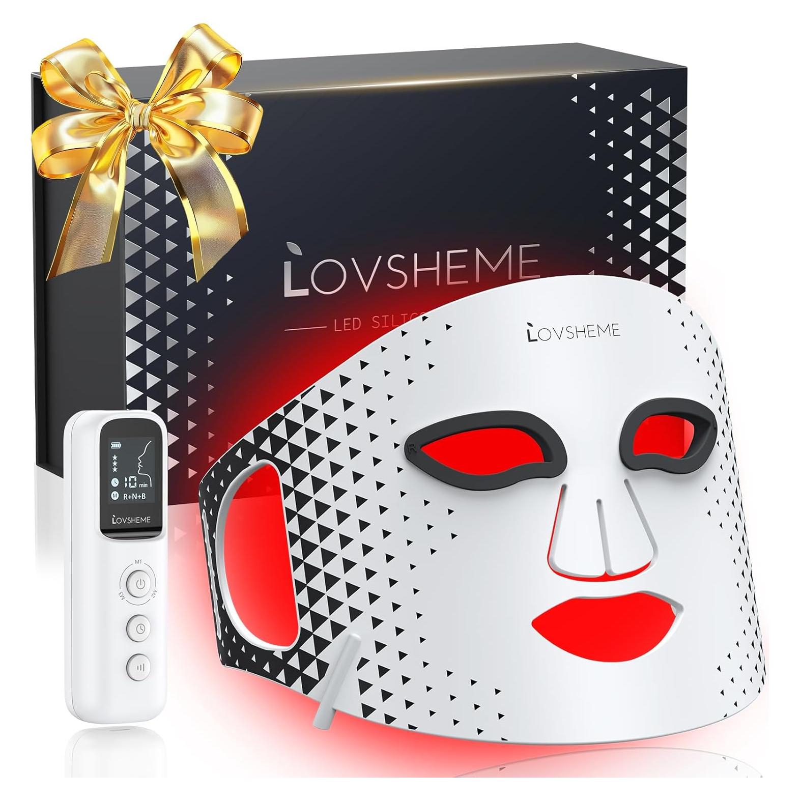 Máscara de Terapia de Luz LED Lovsheme T1 para Piel Radiante