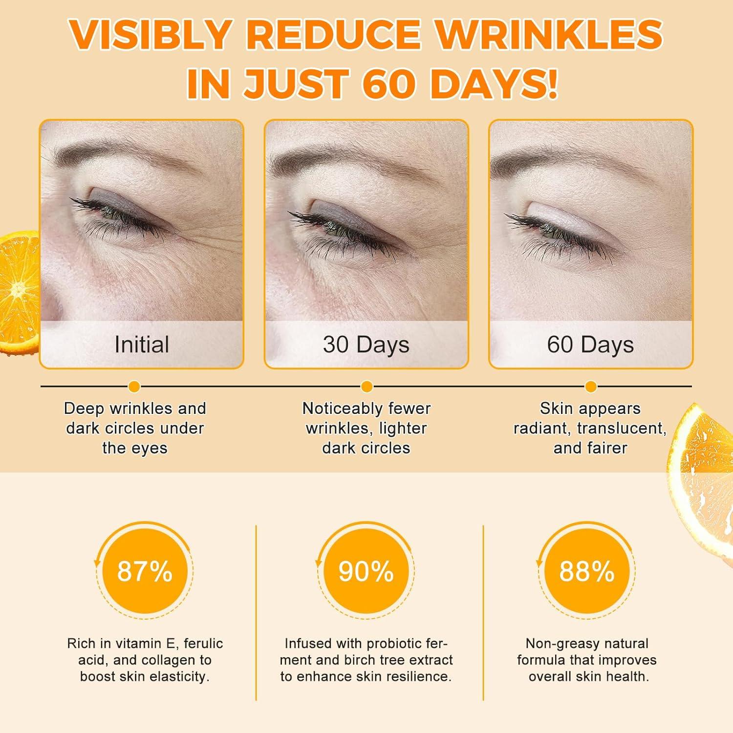 Suero Facial Antienvejecimiento Ruduwu 60ml - Vitamina C y E