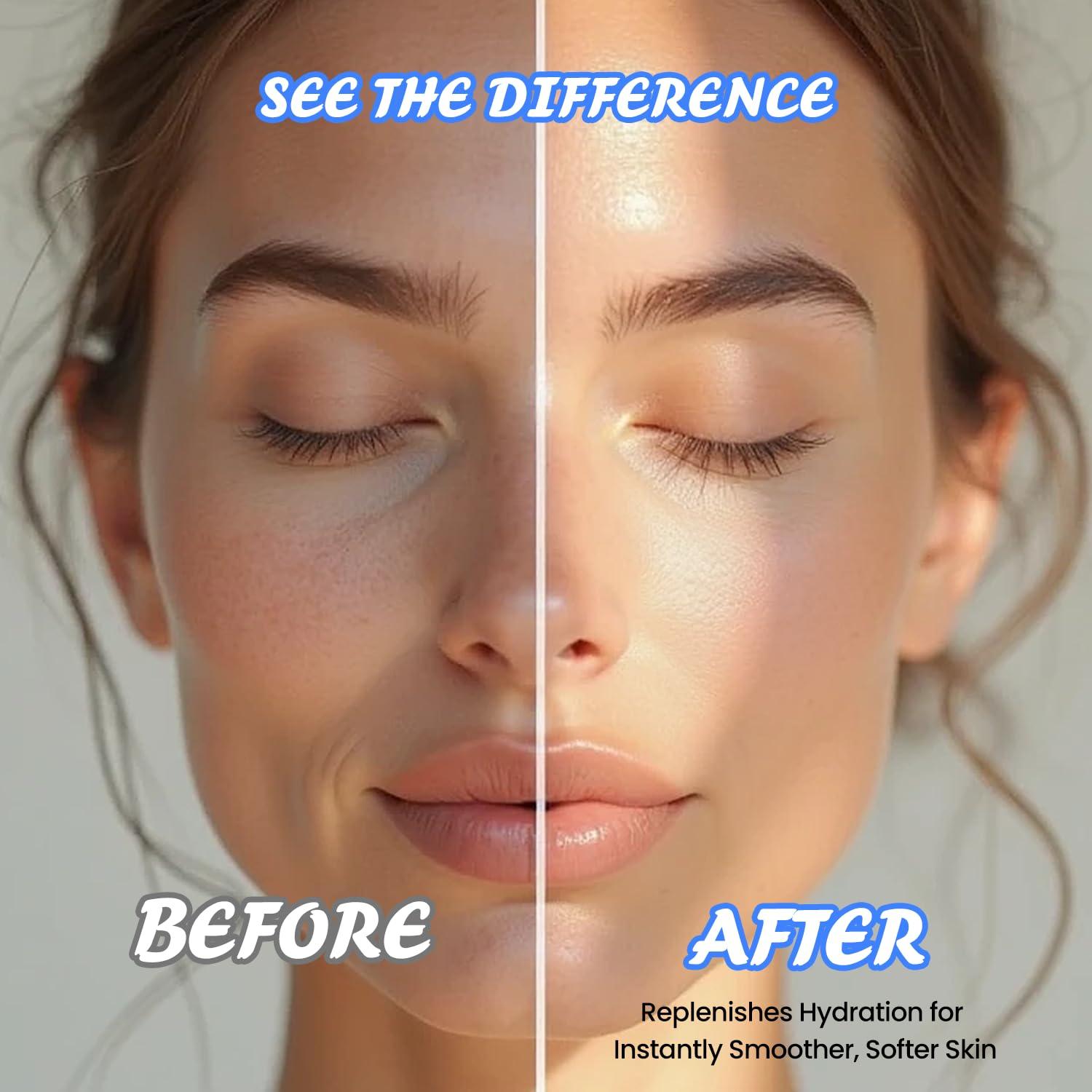 Conjunto de Suero Facial Hicream 3 Piezas 30 ml - Vitamina C, Ácido Hialurónico y Retinol