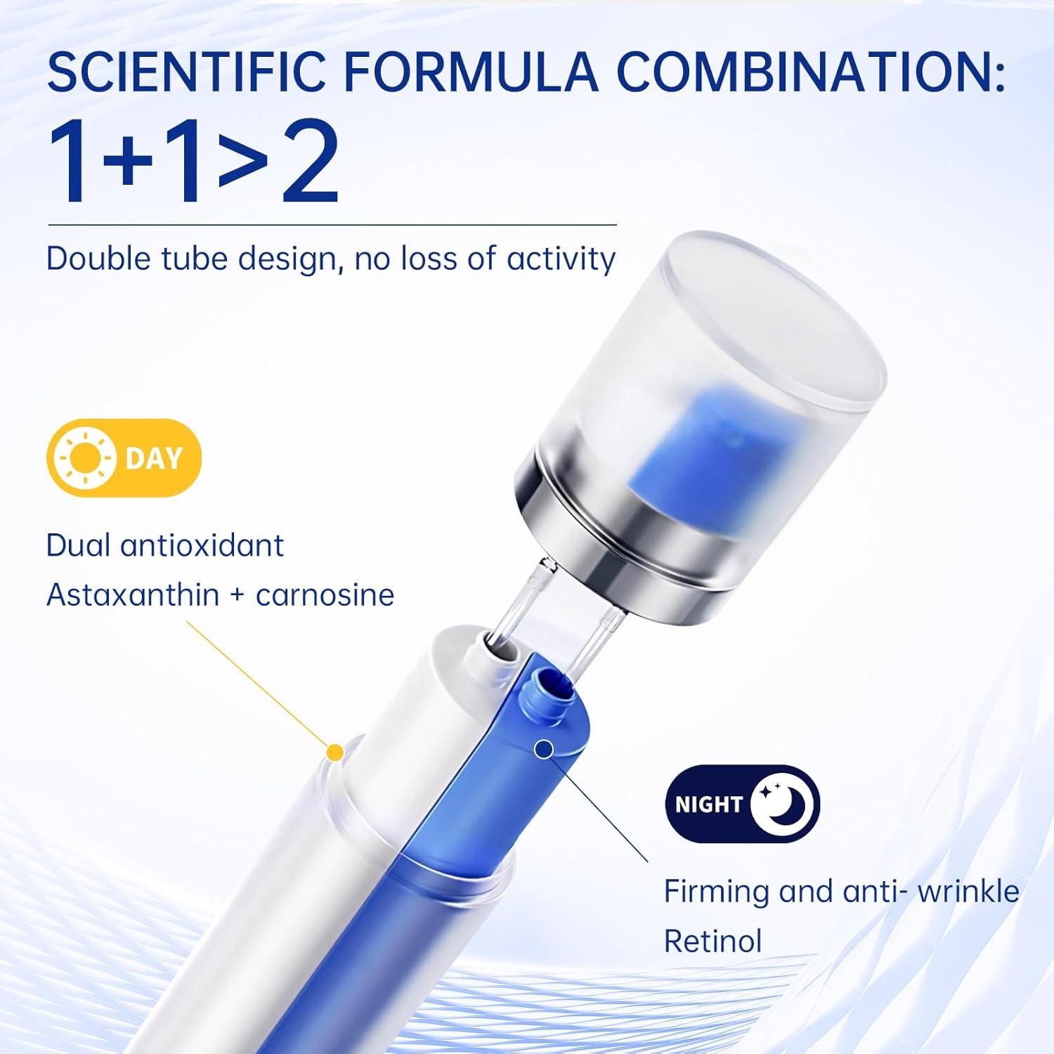 Suero Facial 2-en-1 FLYLEAF Vitamina C y Retinol 159g