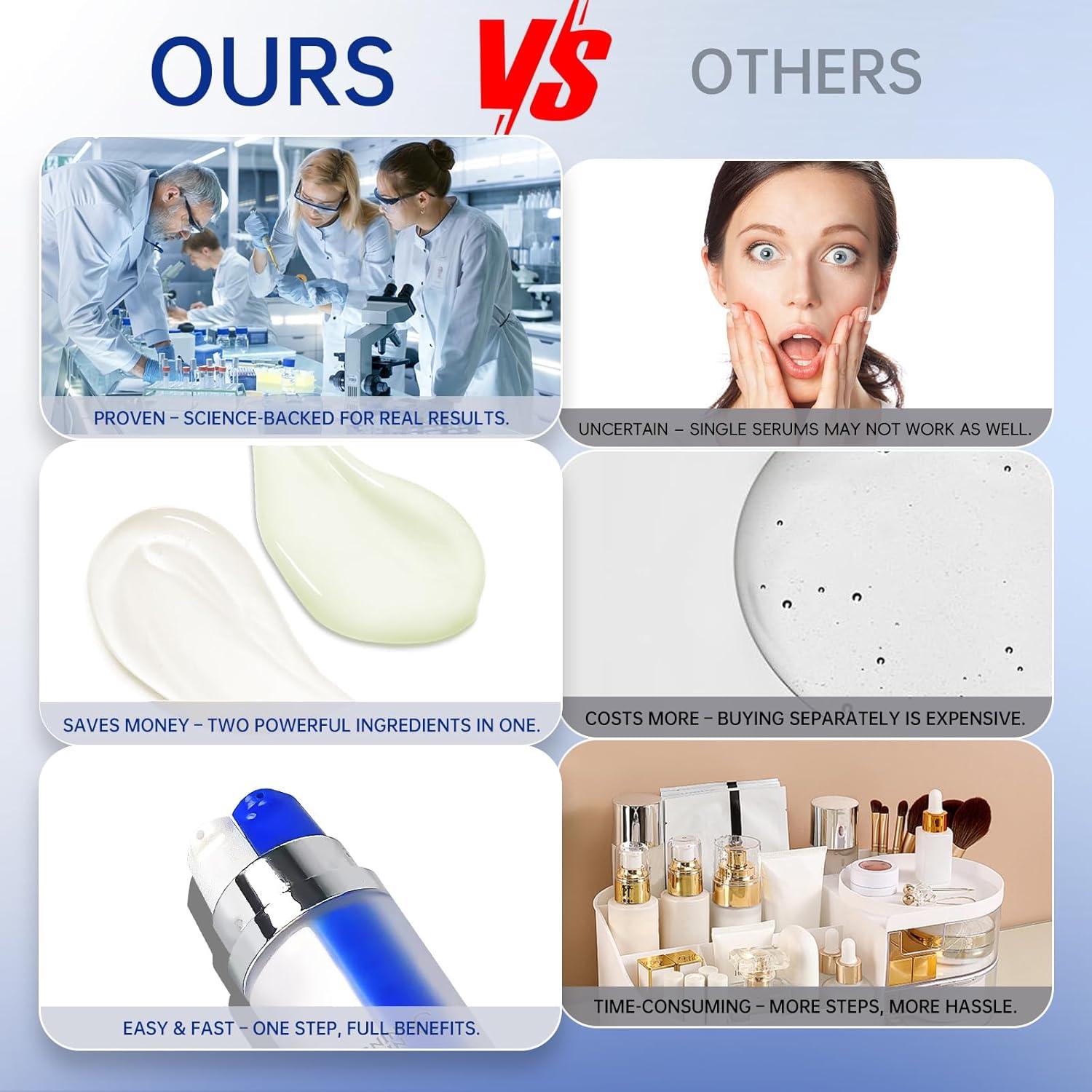 Suero Facial 2-en-1 FLYLEAF Vitamina C y Retinol 159g