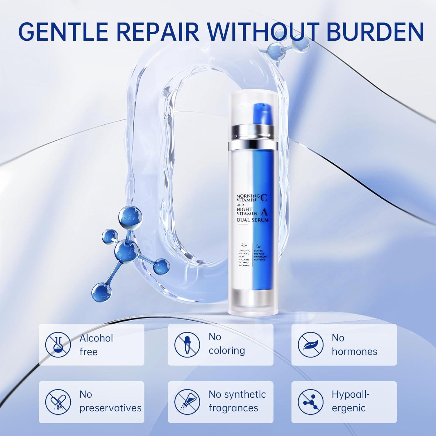 Suero Facial 2-en-1 FLYLEAF Vitamina C y Retinol 159g