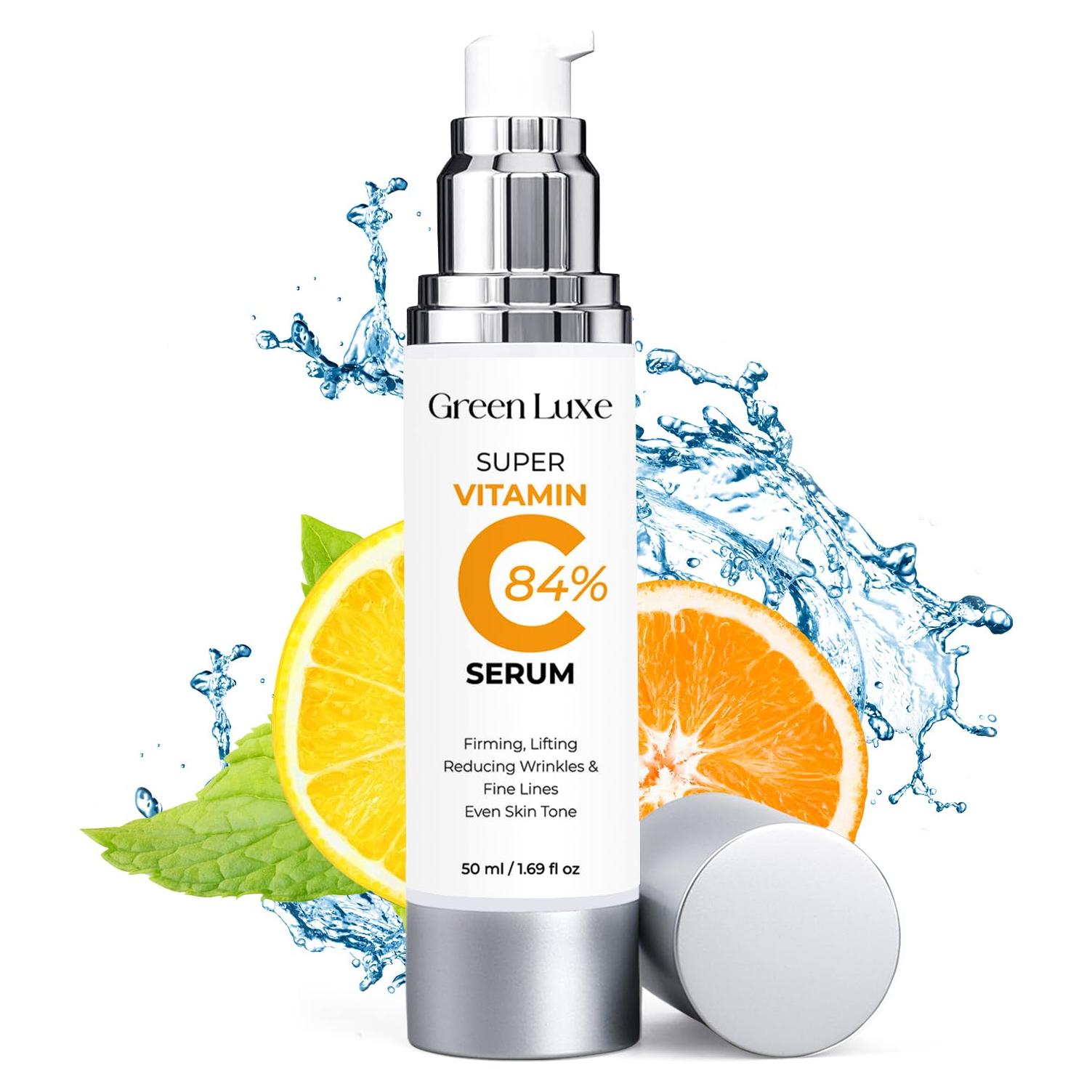 Sérum de Vitamina C Green Luxe 49.9 ml - Hidratante Antienvejecimiento