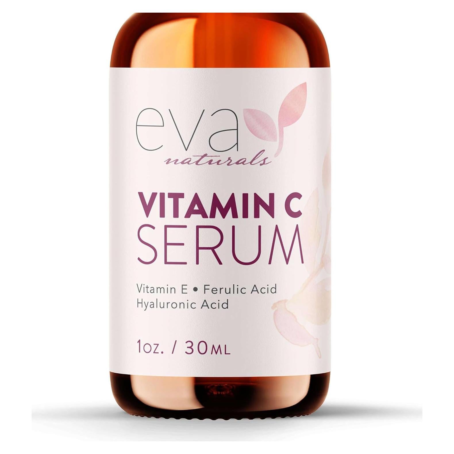 Suero Facial de Vitamina C Eva Naturals 20% - 29.57 ml