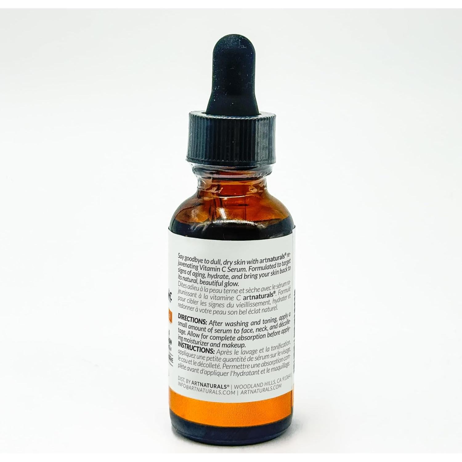 Serum Anti-Envejecimiento ArtNaturals 30ml Vitamina C Ácido Hialurónico