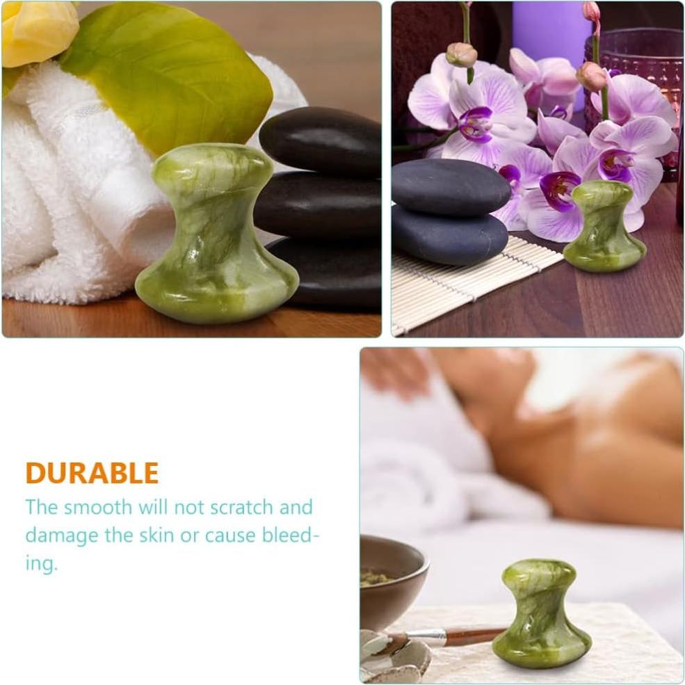 Set de 3 Piedras de Masaje de Jade Beavorty para Spa