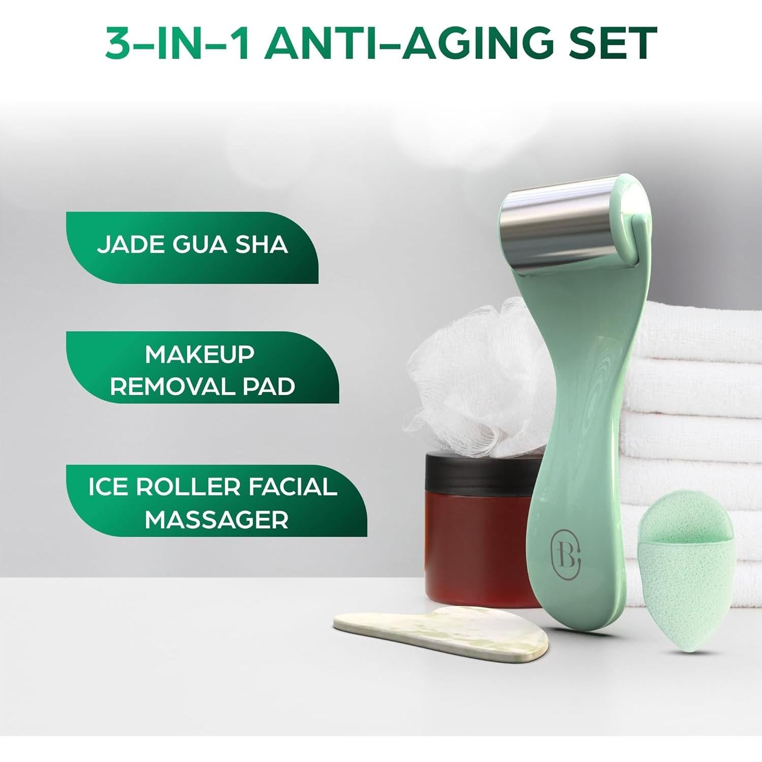 Set de Cuidado de la Piel Anti-Envejecimiento Bella Ciao 3-en-1