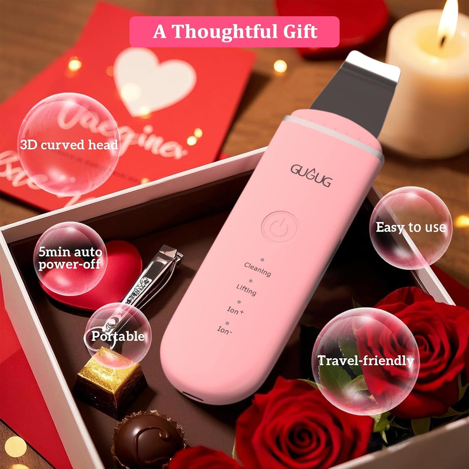 Espátula Facial GUGUG BS-357 Limpiadora de Poros 4 Modos