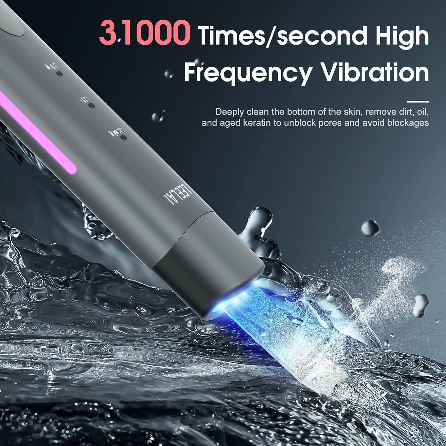 Espátula Facial LEELAI N1-001 Limpiadora de Poros 3 Modos