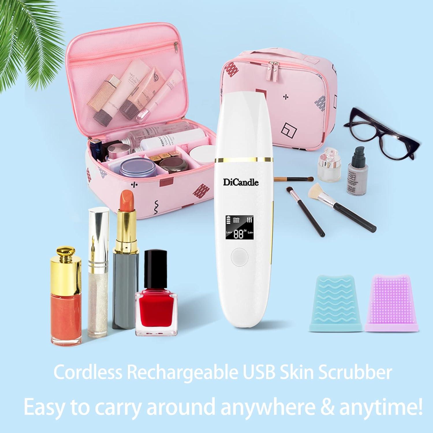 Limpiador Facial DiCandle Z9 Espátula LED 4 Modos Recargable