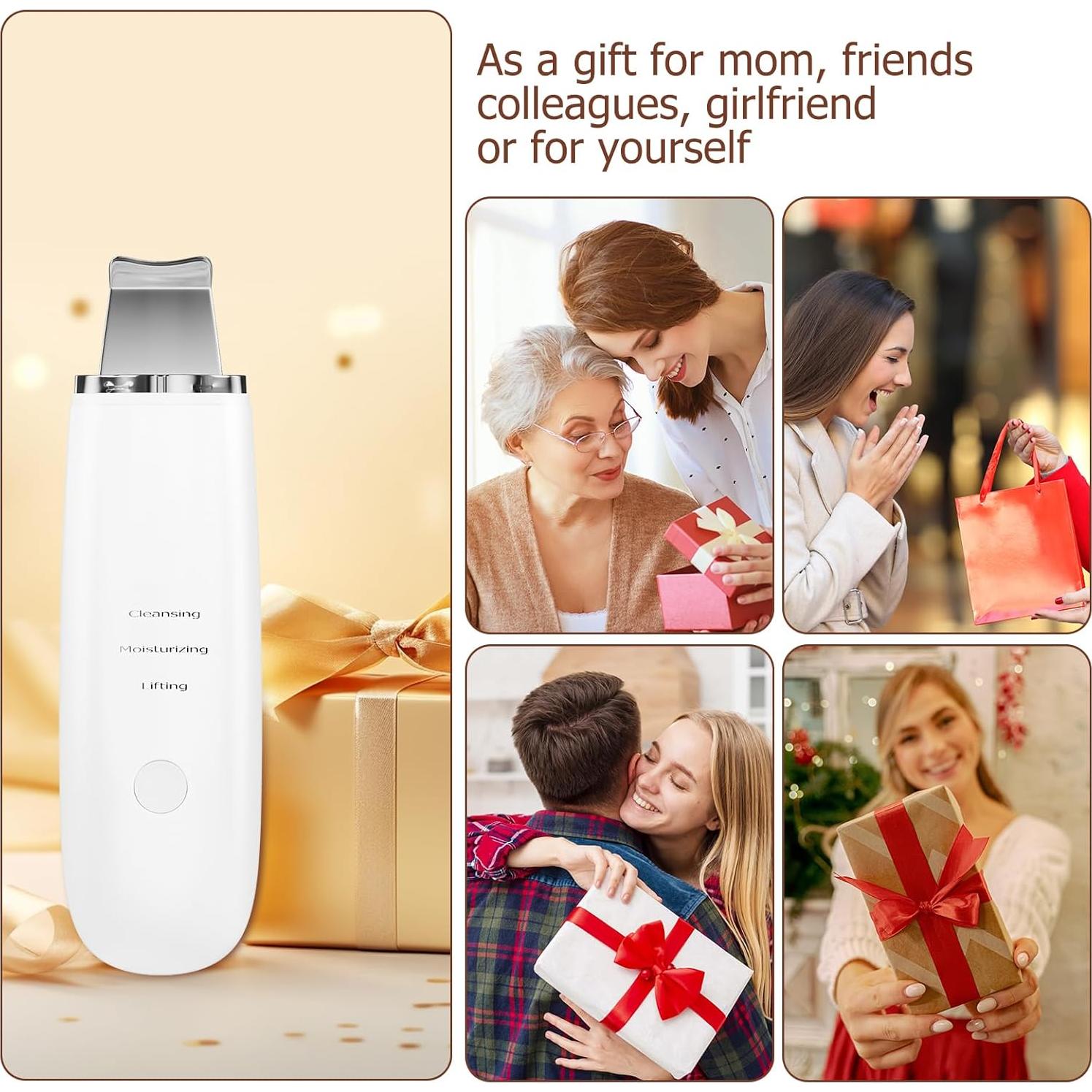 Espátula Facial Limpiadora Sawjay - 3 Modos para Piel Radiante