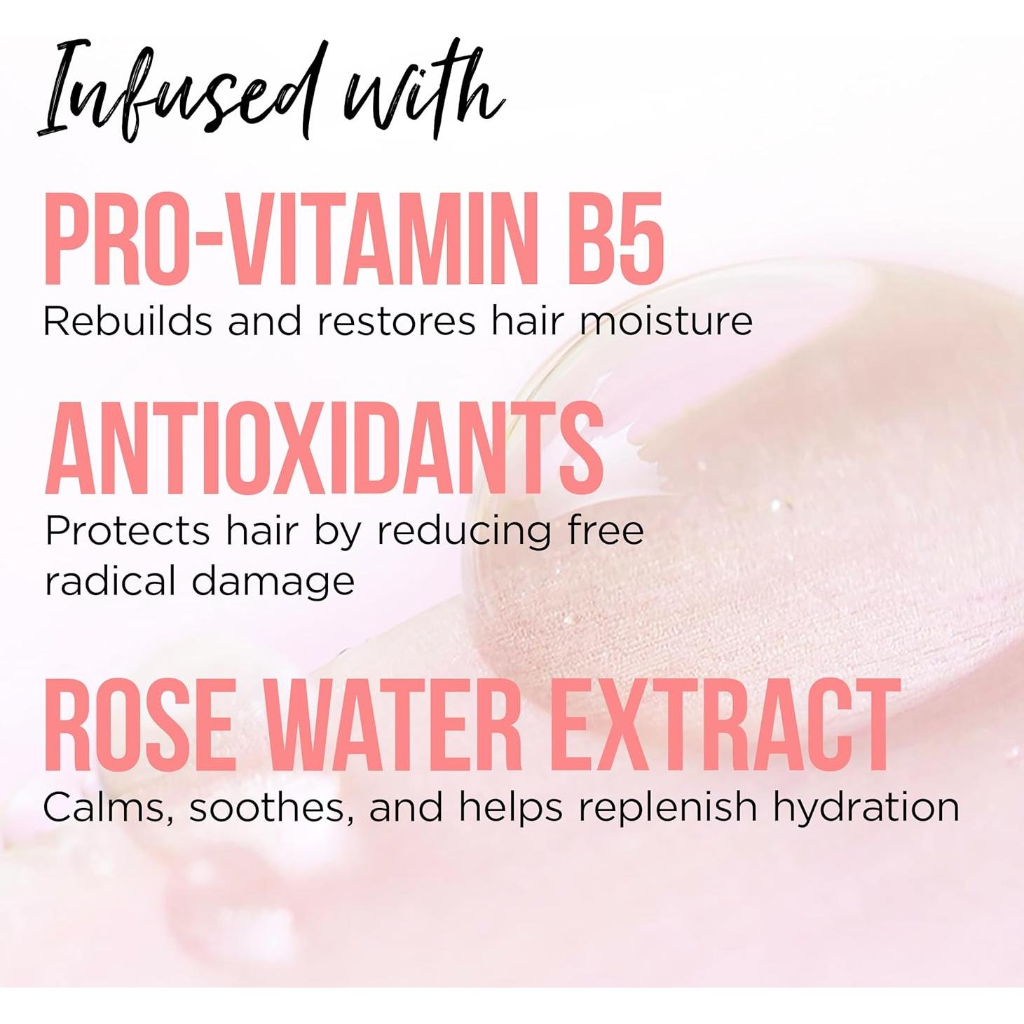 Conjunto Champú y Acondicionador Pantene Pro-V Agua de Rosa 530ml