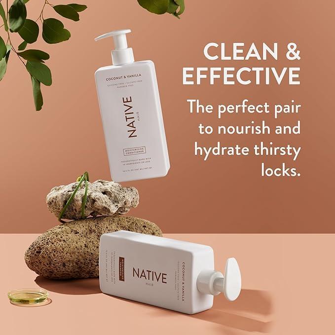 Champú y Acondicionador Nativo Coco y Vainilla 2x489ml