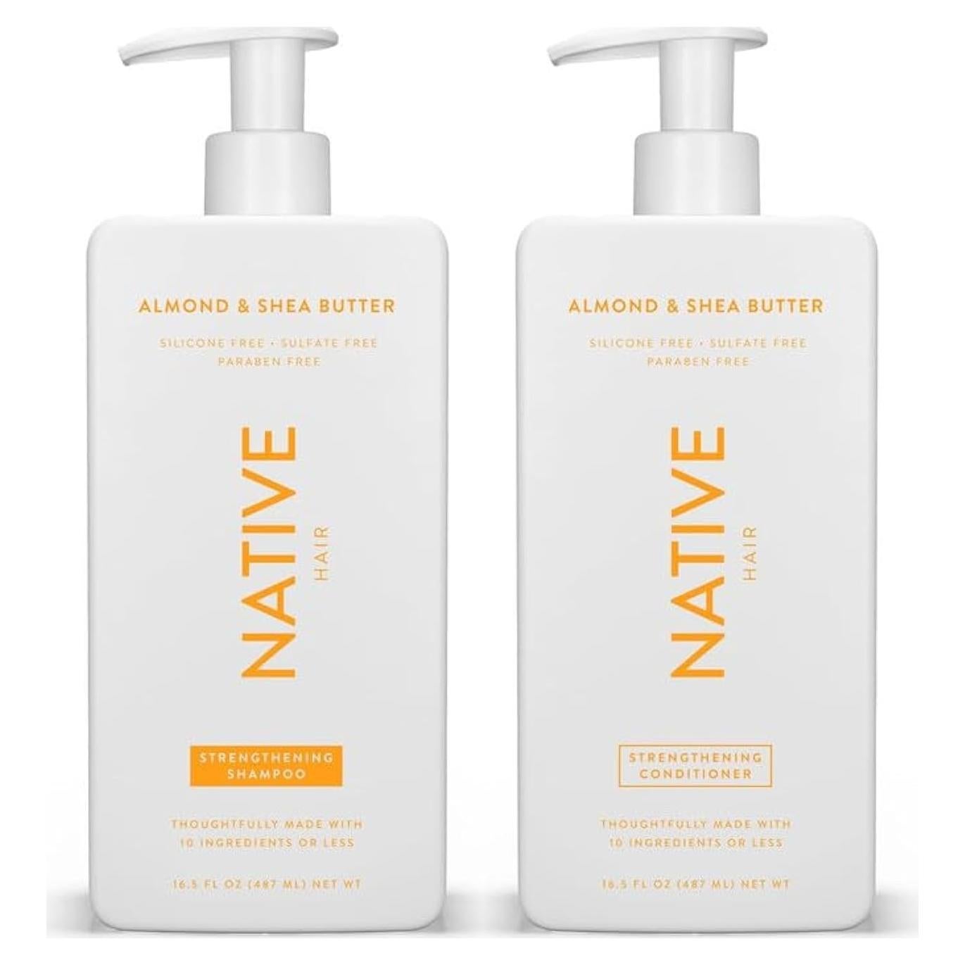 Champú y Acondicionador Nativo Almendra y Karité 2x490ml