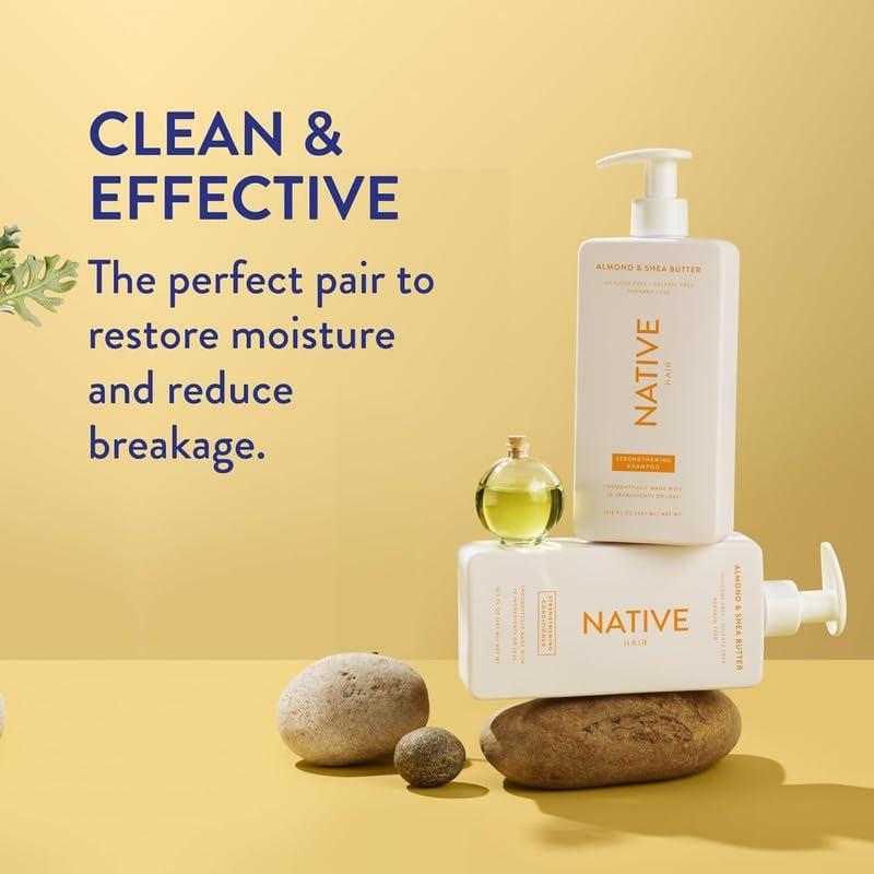 Champú y Acondicionador Nativo Almendra y Karité 2x490ml