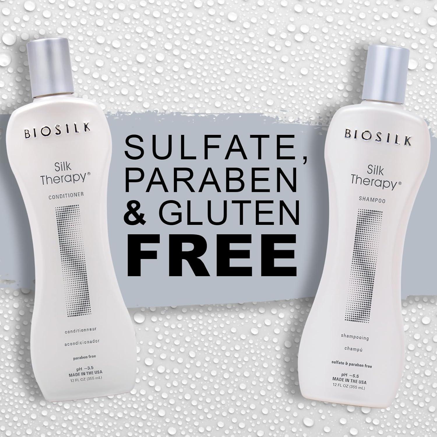 Conjunto Champú y Acondicionador BioSilk Silk Therapy 2x355ml