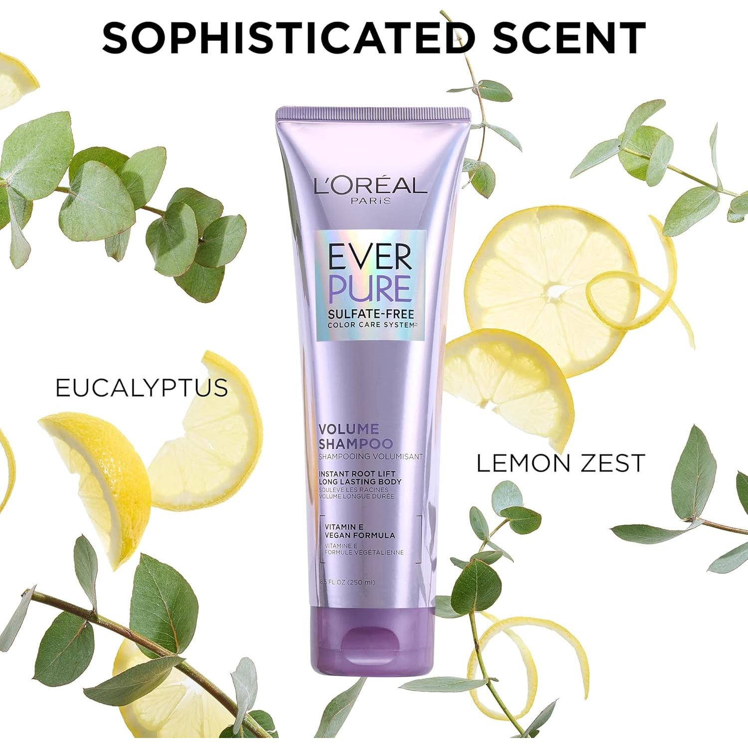 Champú y Acondicionador L'Oreal Paris EverPure 250 ml Sin Sulfatos