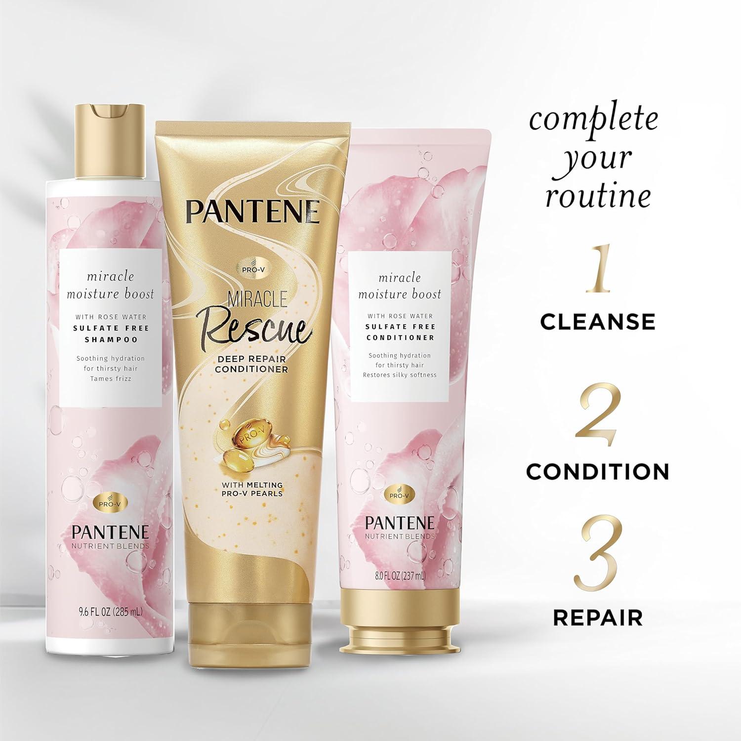 Paquete Doble Champú y Acondicionador Pantene 2x272g Hidratante