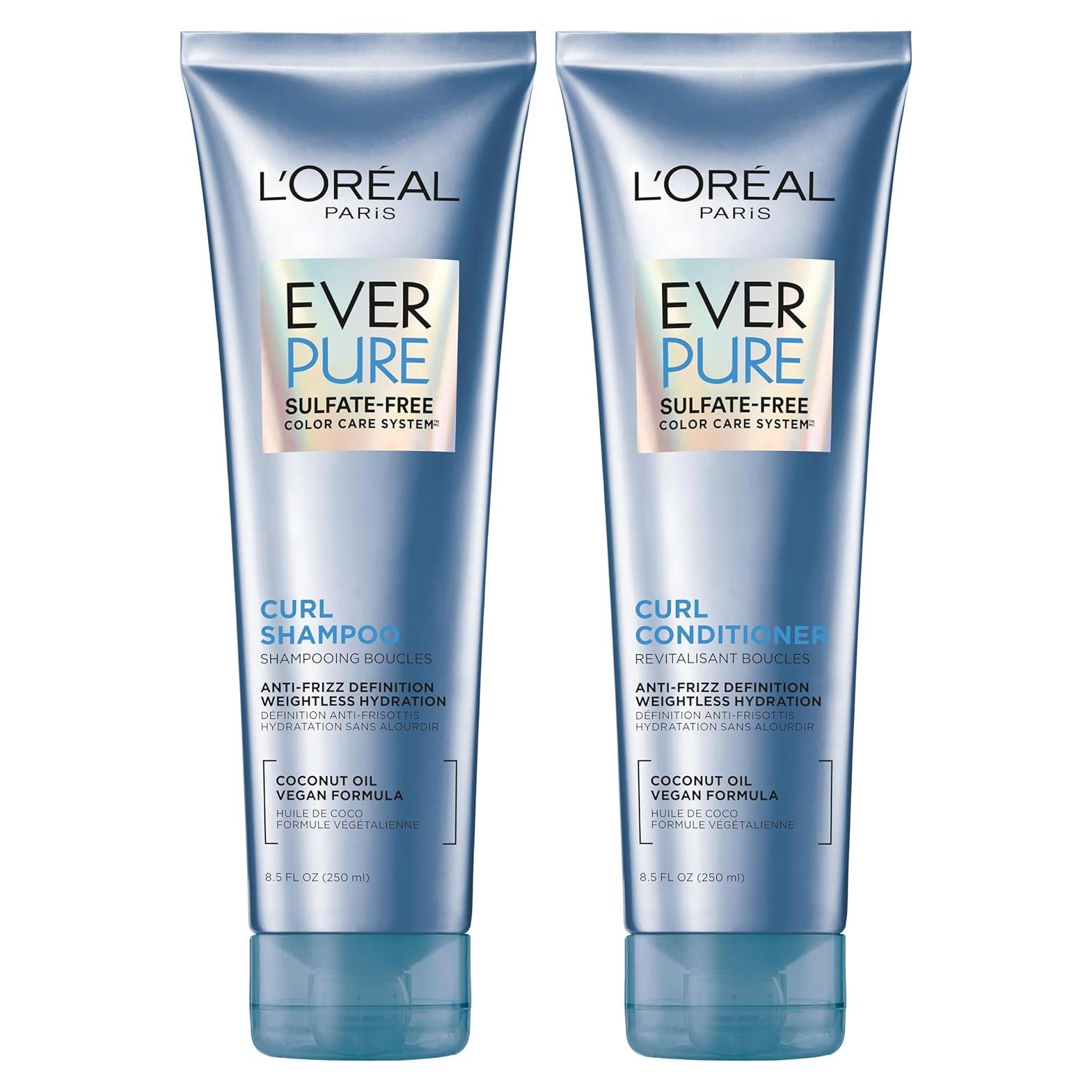 Champú y Acondicionador Sin Sulfatos L'Oreal Paris EverPure 250 ml