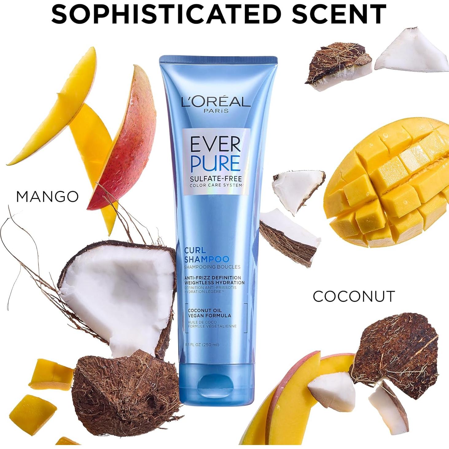 Champú y Acondicionador Sin Sulfatos L'Oreal Paris EverPure 250 ml