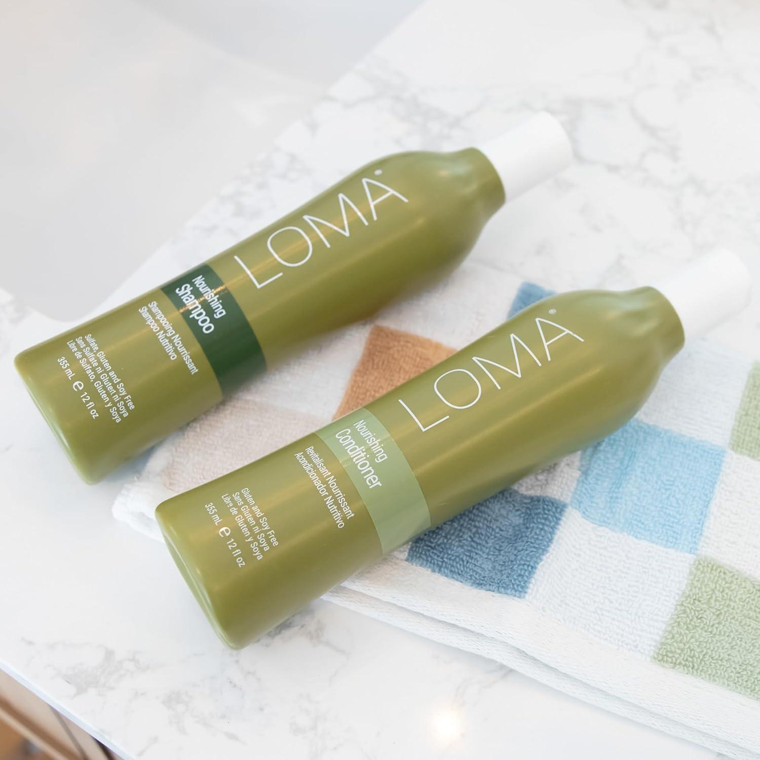 Dúo Champú y Acondicionador Nutritivo Loma Hair Care 2 Piezas