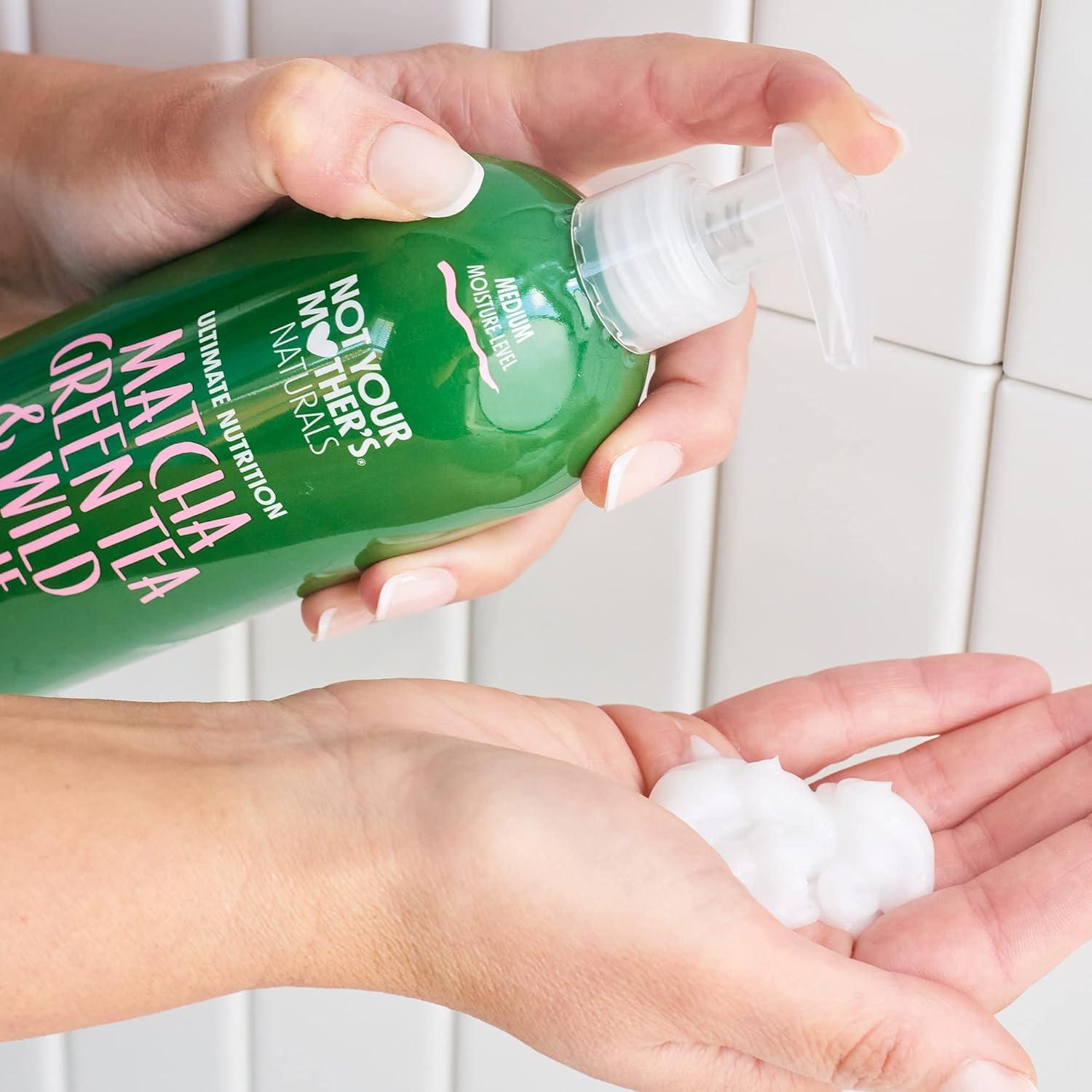 Champú y Acondicionador Not Your Mother's Naturals 448 ml - Té Verde Matcha y Flor de Manzana