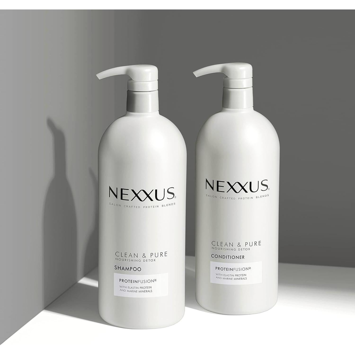 Champú y Acondicionador Nexxus Limpio y Puro 2-Pack 1L