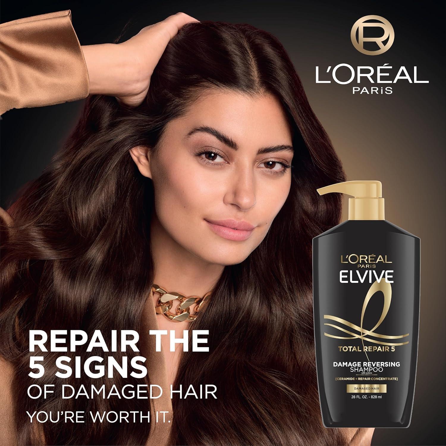 Champú y Acondicionador L'Oreal Paris Elvive Total Repair 5 2L