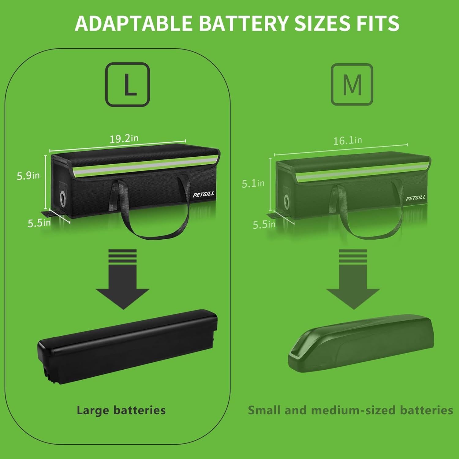 Bolsa a Prueba de Fuego PETGILL L 48.8x13.9x14.9 cm