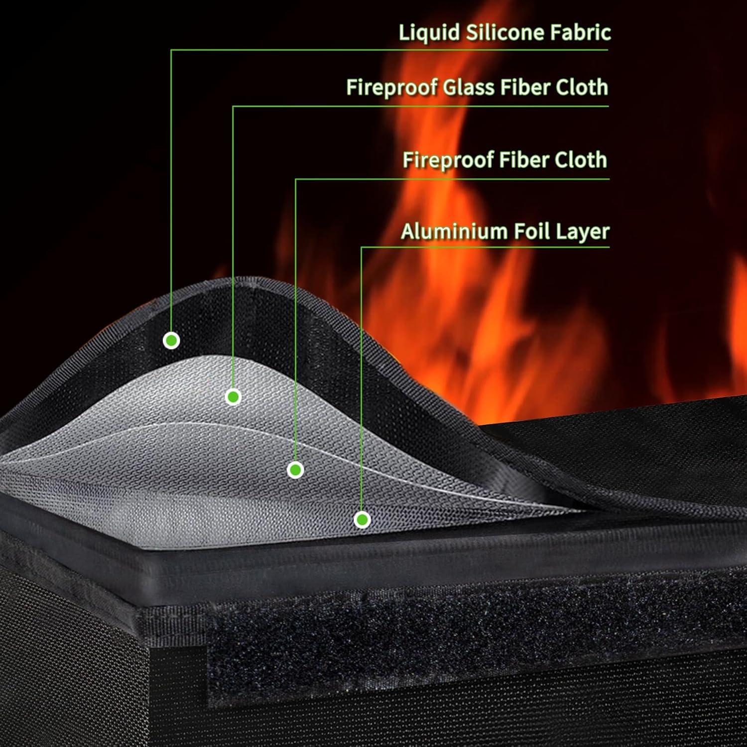 Bolsa a Prueba de Fuego PETGILL L 48.8x13.9x14.9 cm